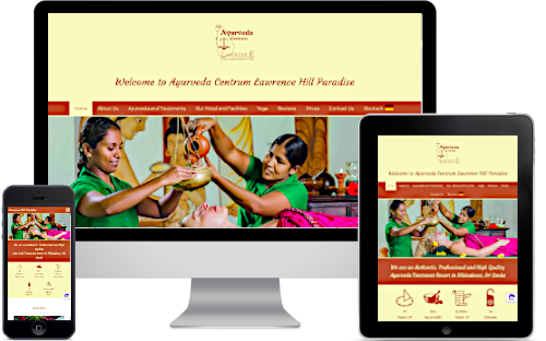 ayurveda resort website
